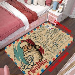 Machine Washable Non Slip Christmas Doormat Indoor Outdoor Entrance Mat