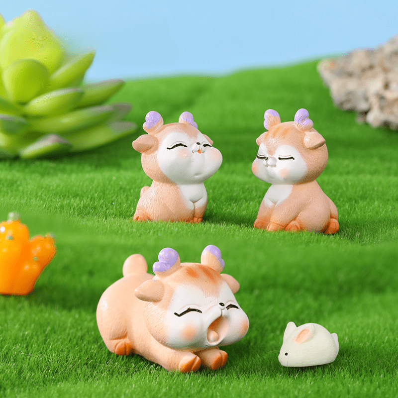 1pc Little Deer DIY Toy Micro Landscape Ornaments for Garden Home Doll House