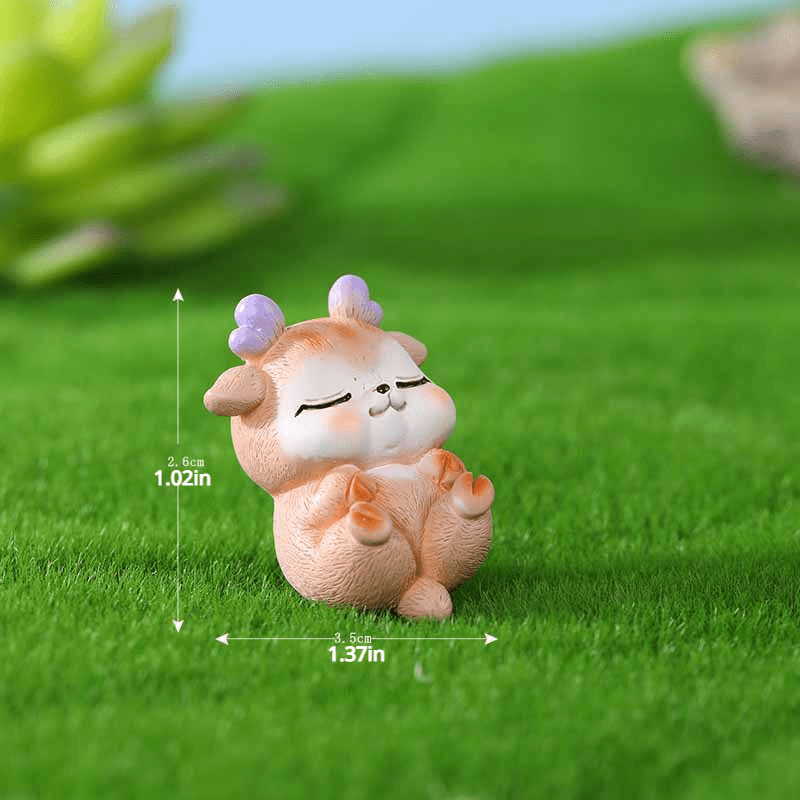 1pc Little Deer DIY Toy Micro Landscape Ornaments for Garden Home Doll House