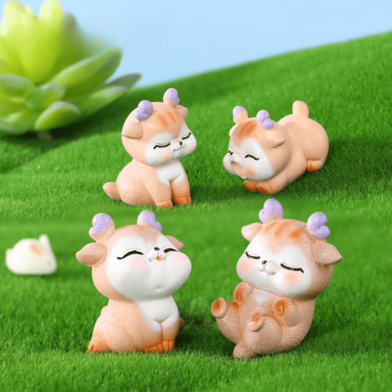 1pc Little Deer DIY Toy Micro Landscape Ornaments for Garden Home Doll House
