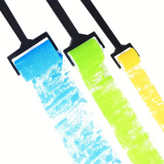 3 Pieces Doodle Sponge Roller Kids Art Painting