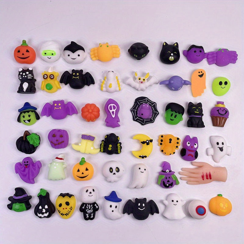 10pcs Halloween Pumpkin Bat Decor Fun Team Building Activity