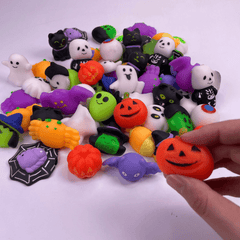 10pcs Halloween Pumpkin Bat Decor Fun Team Building Activity