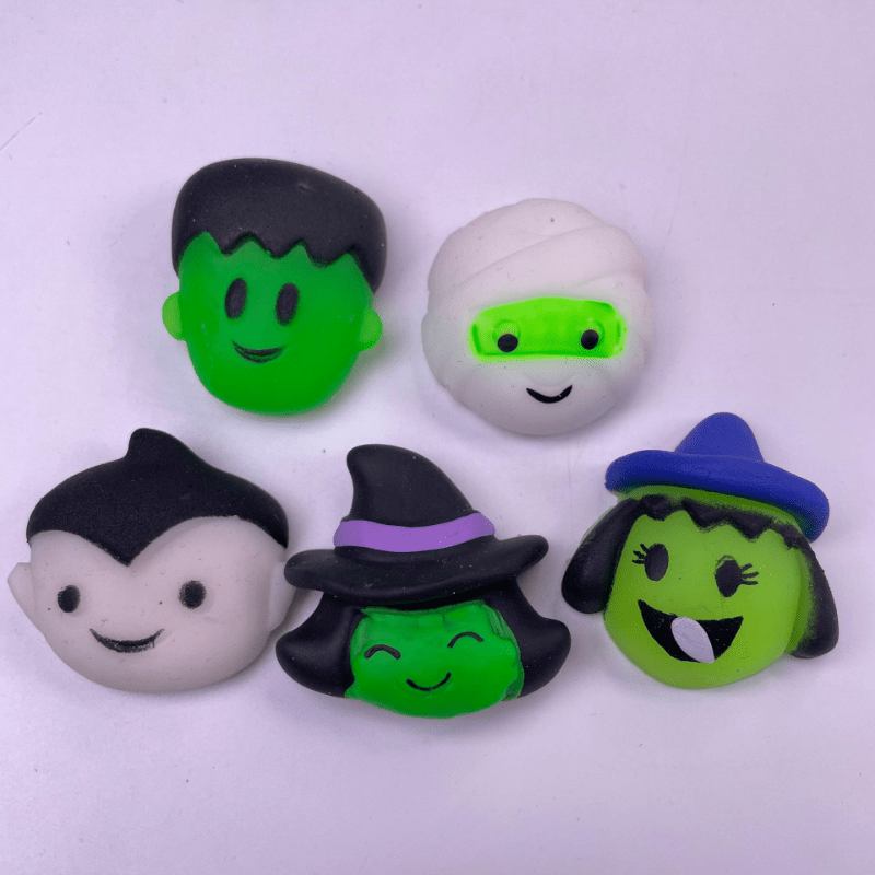 10pcs Halloween Pumpkin Bat Decor Fun Team Building Activity
