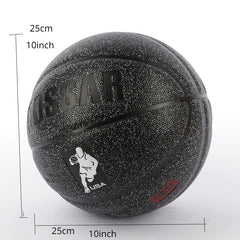 Non-slip Leather Basketball for Outdoor Training and Entertainment