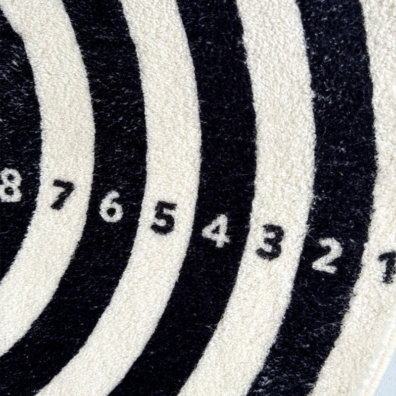 Dart Board Area Rugs Round Shaggy Floor Mat 60x60cm 100x100cm