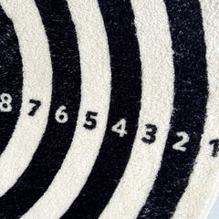 Dart Board Area Rugs Round Shaggy Floor Mat 60x60cm 100x100cm