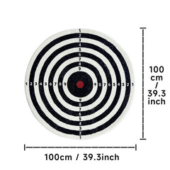 Dart Board Area Rugs Round Shaggy Floor Mat 60x60cm 100x100cm