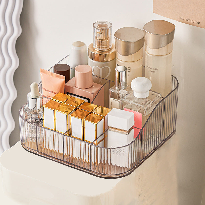 Vintage Makeup Organizer Tray for Lipstick Brushes Perfume Skincare