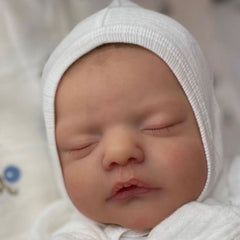Silicone Asleep Reborn Baby Doll 19inch Newborn Alive Girl Birthday Toy