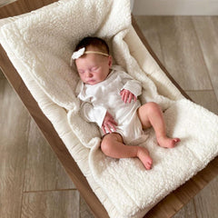 20in Soft Silicone Asleep Laura Reborn Baby Doll 3D Skin Visible Veins Alive Toy