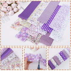 40pcs Solid Fabric Patchwork Roll Quilting Roll Fabric Strips 6 48 Cm