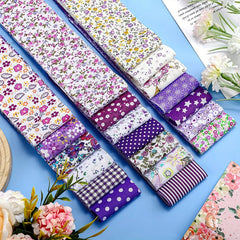 40pcs Solid Fabric Patchwork Roll Quilting Roll Fabric Strips 6 48 Cm