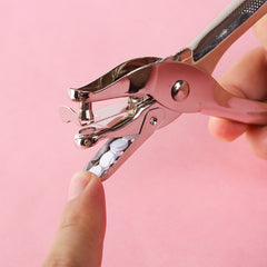 Metal Punch Stationery Manual Paper Bag Punching Machine