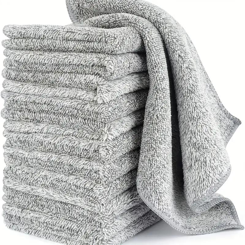 Bamboo Cleaning Towel Microfiber Rag Dish Towel