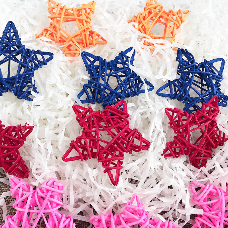 10pcs Natural Plants Rattan Woven Chew Toys for Pets