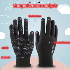 Summer UV Protection Non-slip Touch Screen Gloves for Cycling