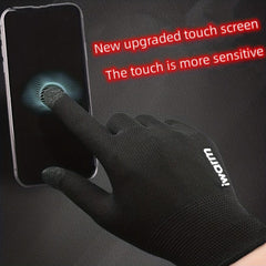 Summer UV Protection Non-slip Touch Screen Gloves for Cycling