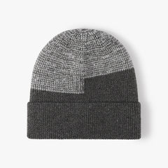 Autumn Winter Plus Velvet Warm Knitted Hat Men Women