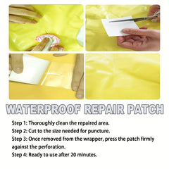 Waterproof Silicone Tape for Windows Raincoats Inflatables Swimming Rings Boats