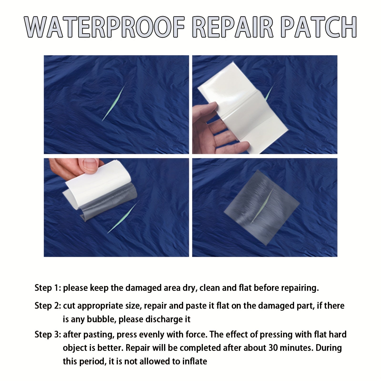 Waterproof Silicone Tape for Windows Raincoats Inflatables Swimming Rings Boats