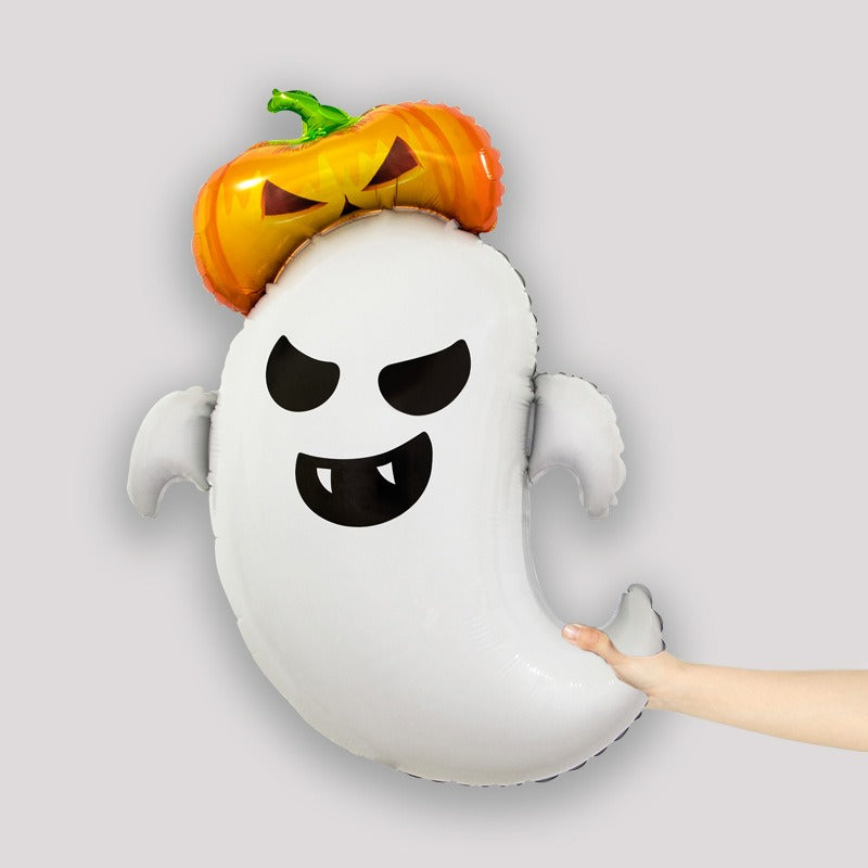 Halloween Bat Wings Ghost Pumpkin Balloon Party Scene