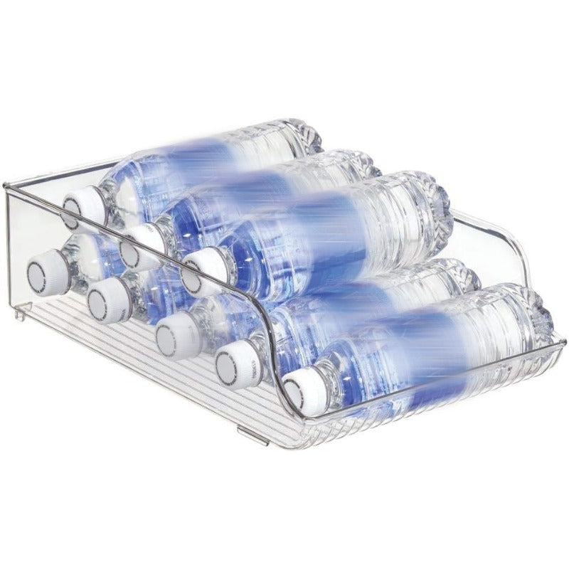 Plastic Refrigerator Freezer Storage Box Water Bottle Drink Holder Kitchen