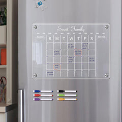 Magnetic Acrylic Week Plan Note Board