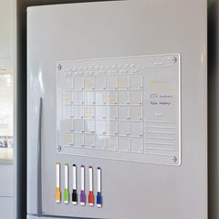 Magnetic Acrylic Week Plan Note Board