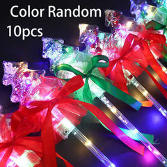 Luminous Fairy Magic Stick with Stars for Concerts & Events