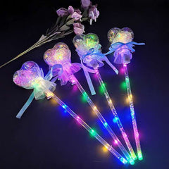 Luminous Fairy Magic Stick with Stars for Concerts & Events