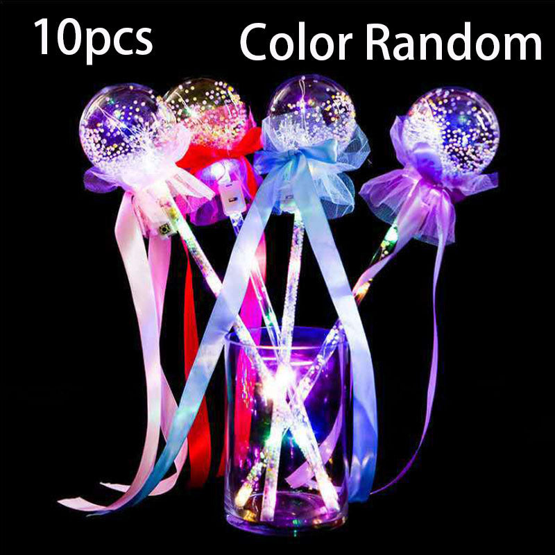 Luminous Fairy Magic Stick with Stars for Concerts & Events