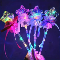Luminous Fairy Magic Stick with Stars for Concerts & Events