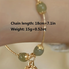 Court And Tai Chi Bell Bangle Bracelet Women's High Sense Personality Gift Year