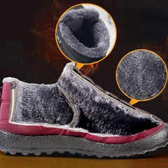Women's Thermal Snow Boots Waterproof Ankle Boots Fleece Lined