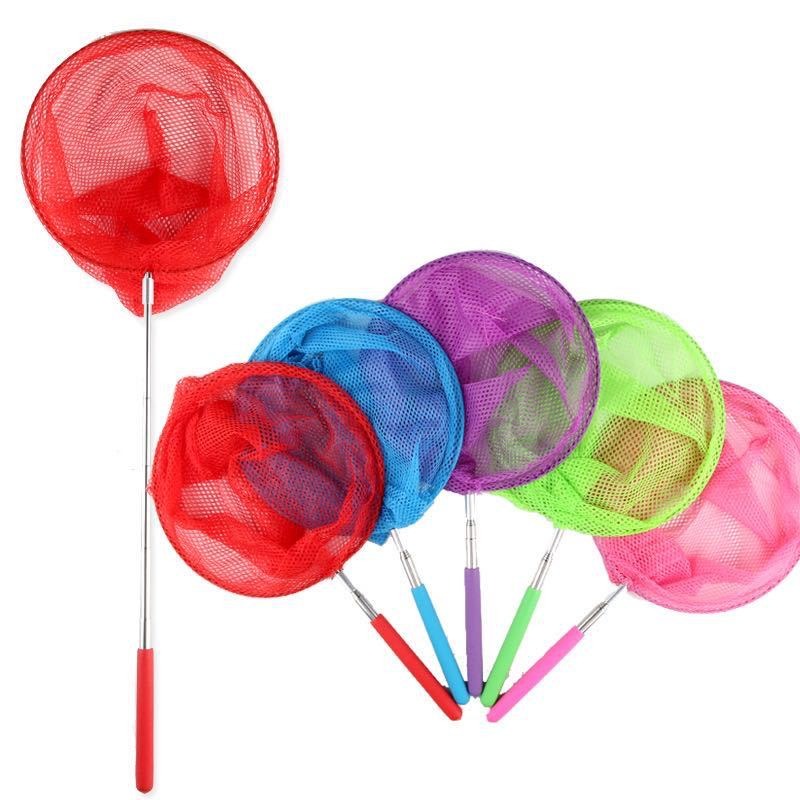 Retractable Stainless Steel Insect Butterfly Catching Net