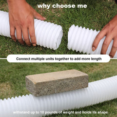 Extend Your Downspout Drainage 152.4 cm Flexible Downspout Extension