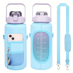 2L 64oz Sports Water Bottle Sleeve Insulated Carrying Bag for Outdoor Activities