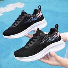 Breathable Women's Running Shoes Lightweight Fitness Gym Sneakers