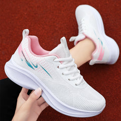 Breathable Women's Running Shoes Lightweight Fitness Gym Sneakers
