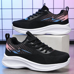 Breathable Women's Running Shoes Lightweight Fitness Gym Sneakers