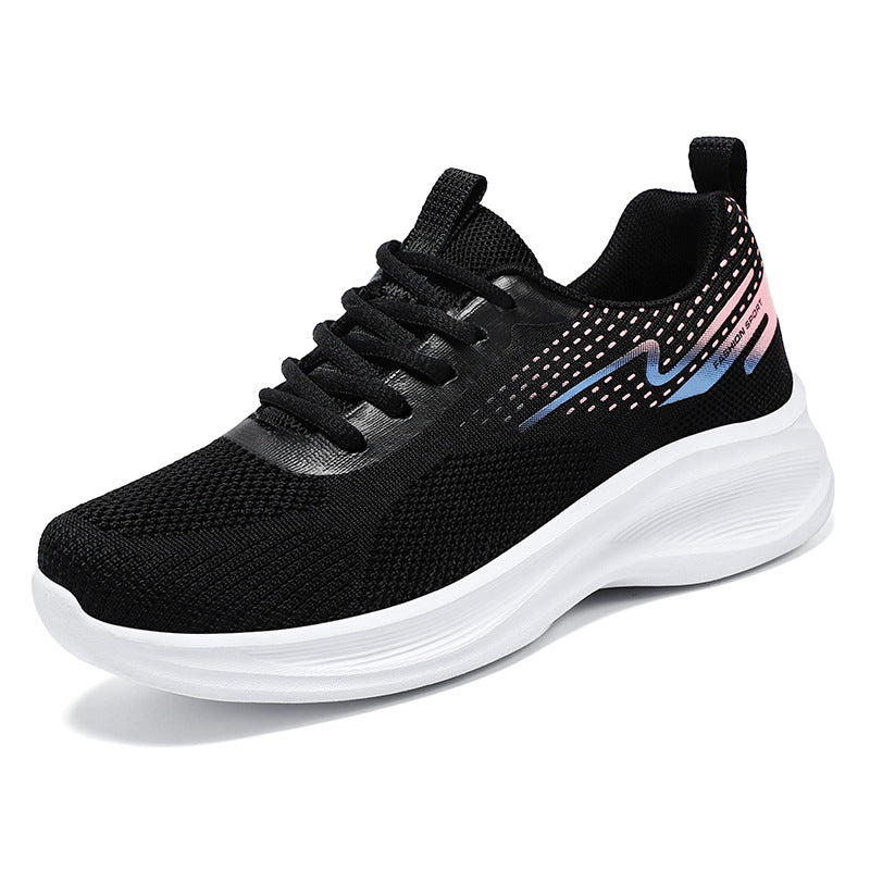 Breathable Women's Running Shoes Lightweight Fitness Gym Sneakers
