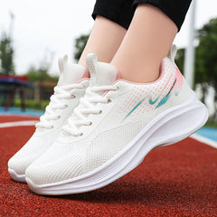 Breathable Women's Running Shoes Lightweight Fitness Gym Sneakers