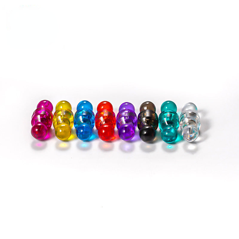 2pcs Multicolor Magnetic Pushpins