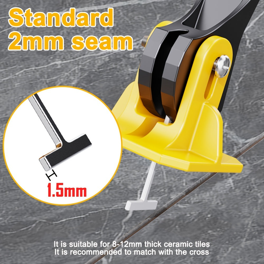 50pcs Reusable Tile Leveler System with Replaceable Steel T Pin