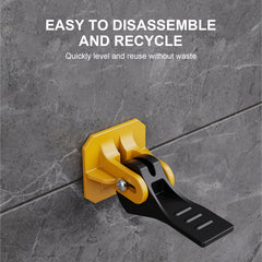 50pcs Reusable Tile Leveler System with Replaceable Steel T Pin