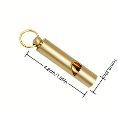 Survival Whistle Key Chain Outdoor Camping Hiking Tool