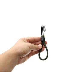 Camping Tent Elastic Rope With Hook Fixed Binding Belt