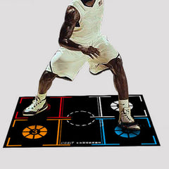 Durable Non Slip Basketball Training Mat, Foldable Agility Equipment
