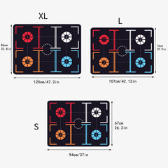 Durable Non Slip Basketball Training Mat, Foldable Agility Equipment